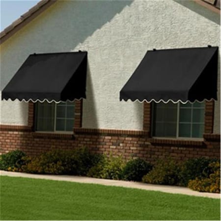 Idmworldwide Sunsational Traditional Awning Ebony 8 Ft. 3020711